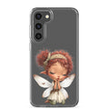 Whimsical Fairy Clear Case for Samsung Galaxy S23 Plus – Whimsical Fantasy Art Protective Cover
