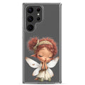 Whimsical Fairy Clear Case for Samsung Galaxy S23 Ultra – Whimsical Fantasy Art Protective Cover