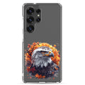 Autumn Eagle Clear Case for Samsung Galaxy S25 Ultra – Artistic Wildlife Protective Cover