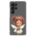 Whimsical Fairy Clear Case for Samsung Galaxy S25 Ultra – Whimsical Fantasy Art Protective Cover