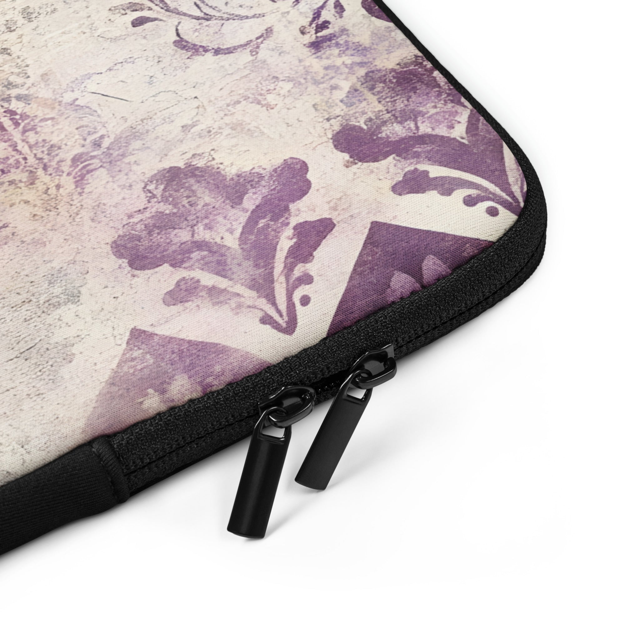 Vintage Damask Floral Laptop Sleeve – Neoprene 13 & 15 Protective Case
