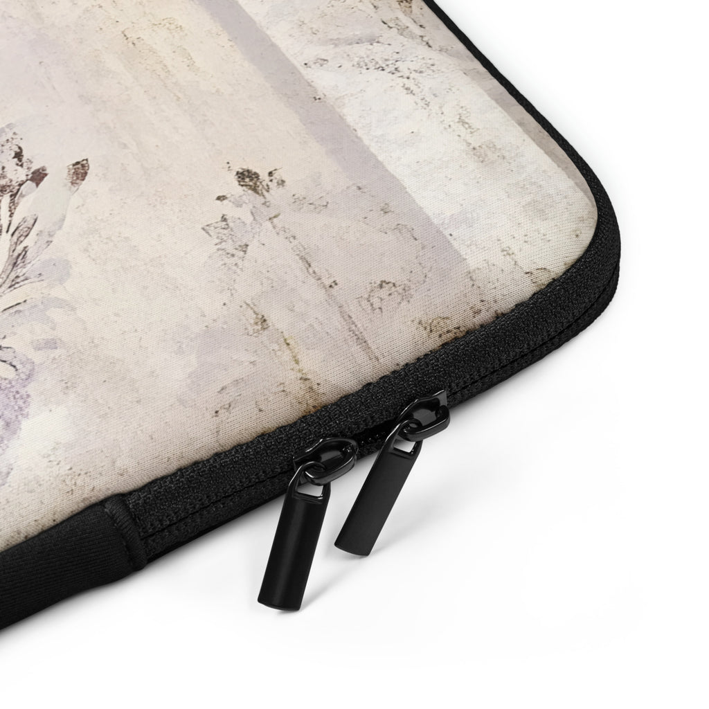 Shabby Chic Damask Arrow Laptop Sleeve – Neoprene 13" & 15" Protective Case