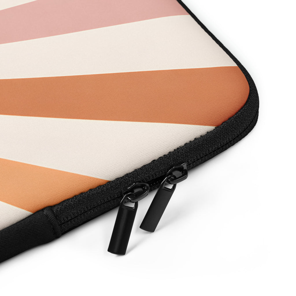 Retro Sunrise Laptop Sleeve – Neoprene 13" & 15" Protective Case