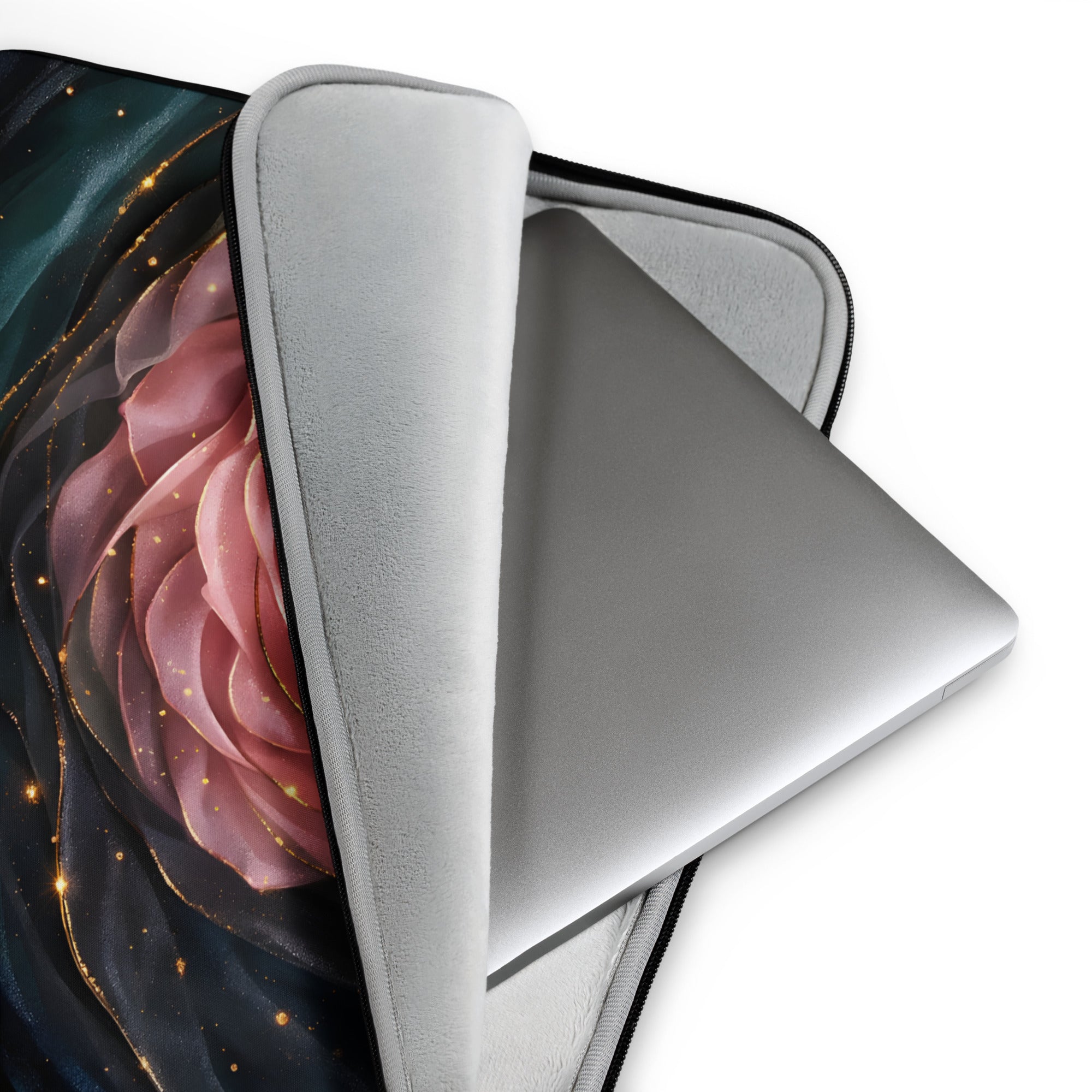 Dark Rose Gold Laptop Sleeve – Neoprene 13 & 15 Protective Case