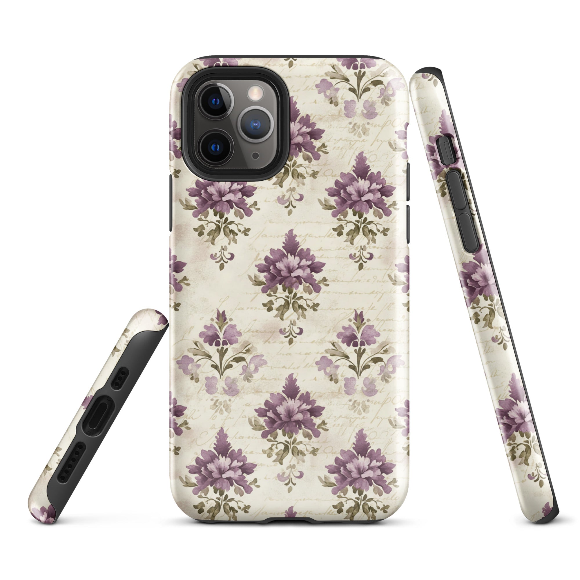 Vintage Floral Damask Tough Case for iPhone 11 Pro