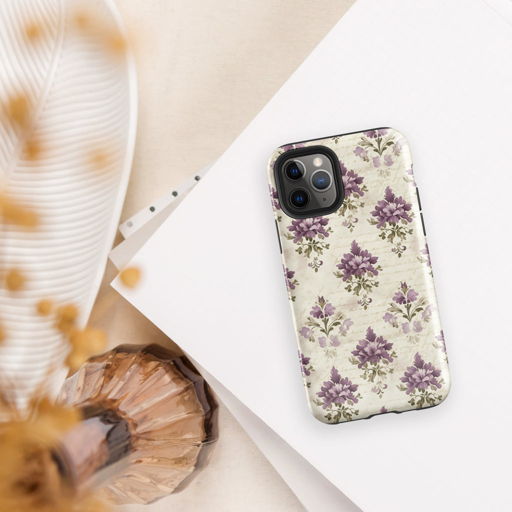 Vintage Floral Damask Tough Case for iPhone 11 Pro