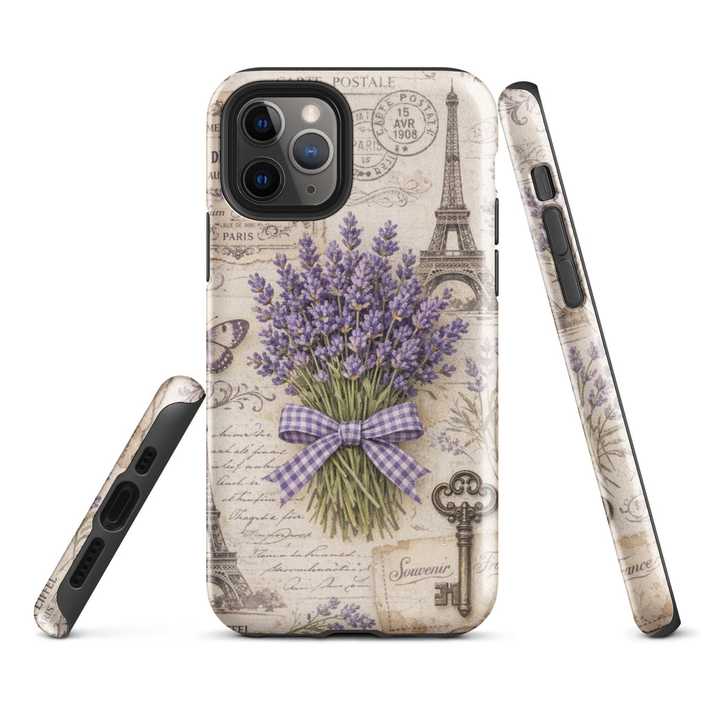 Vintage Paris Lavender Tough Case for iPhone 11 Pro