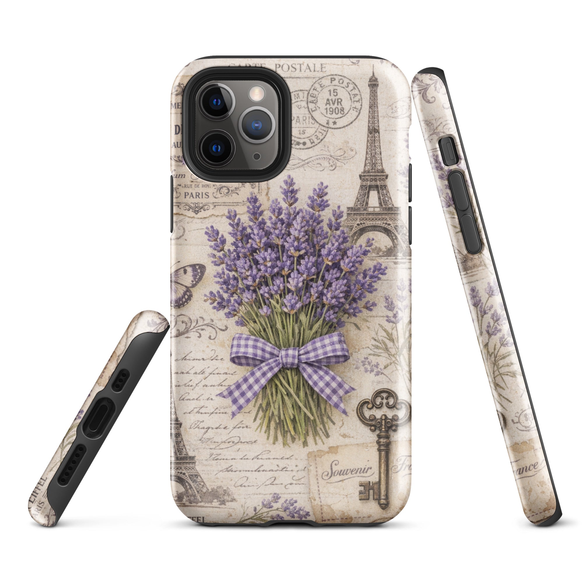 Vintage Paris Lavender Tough Case for iPhone 11 Pro