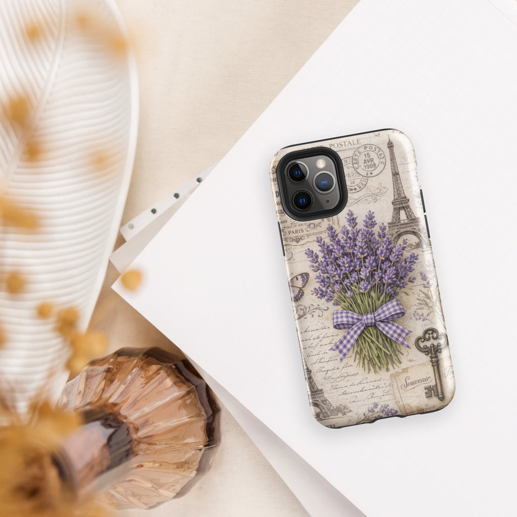 Vintage Paris Lavender Tough Case for iPhone 11 Pro