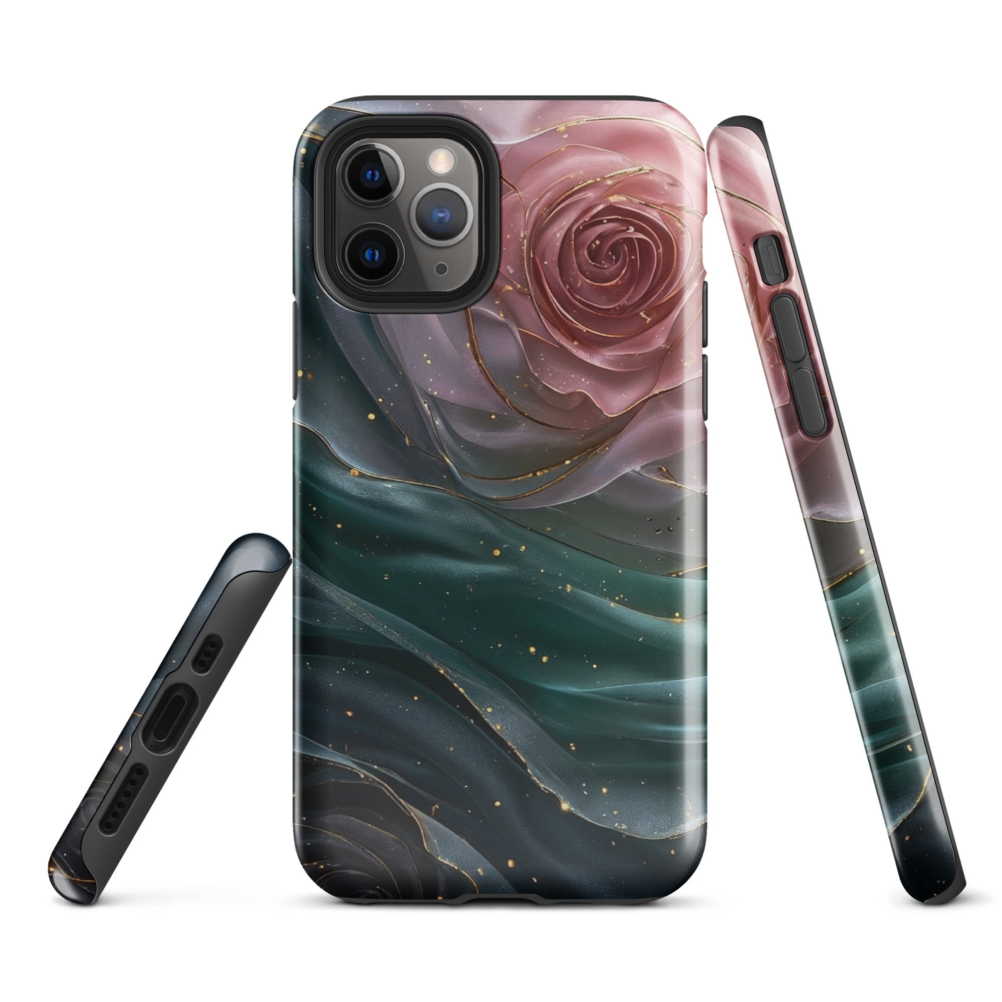 Elegant Rose Marble Tough Case for iPhone 11 Pro