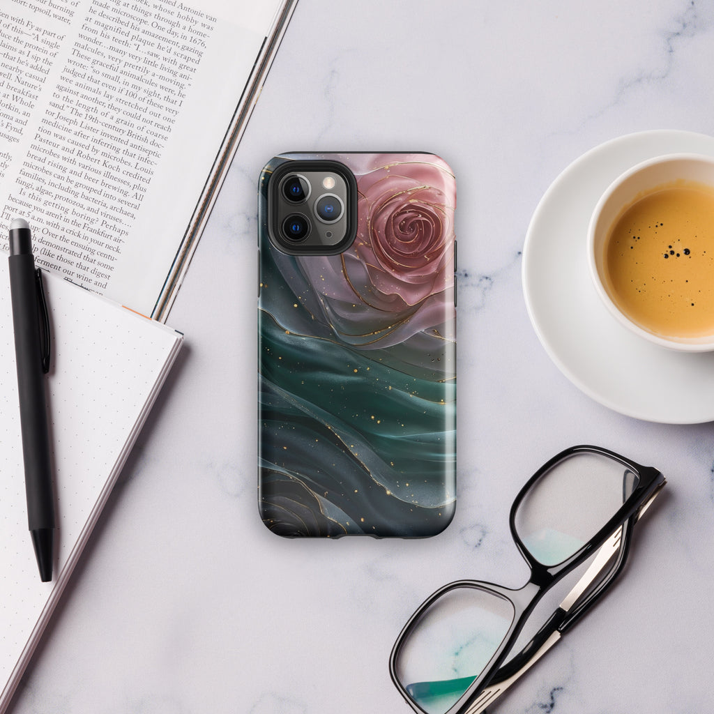 Elegant Rose Marble Tough Case for iPhone 11 Pro