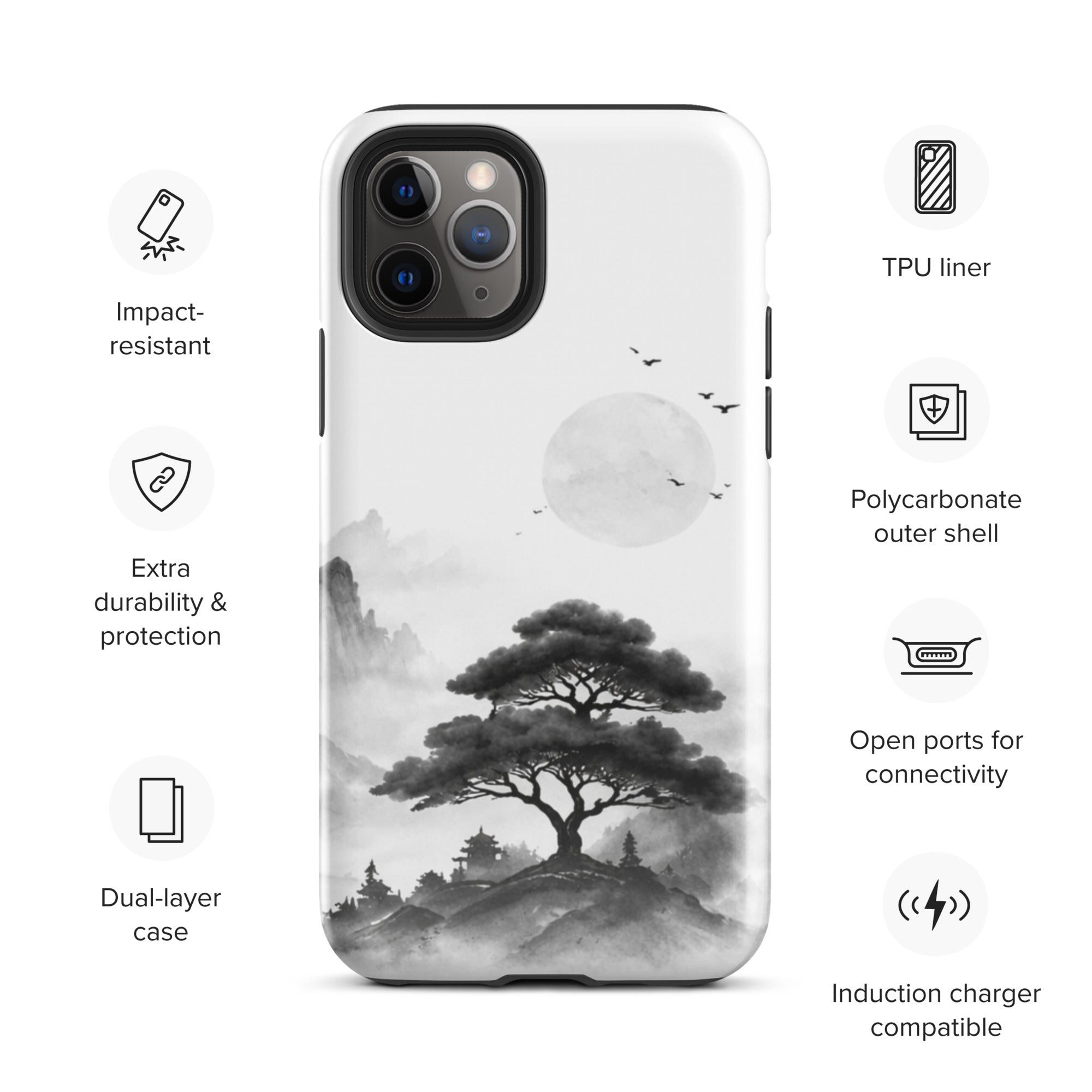 Silent Mountain Tough Case for iPhone 11 Pro