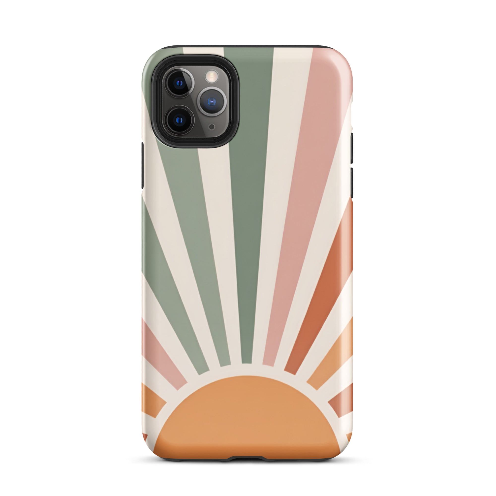 Retro Sunrise Tough Case for iPhone 11 Pro Max