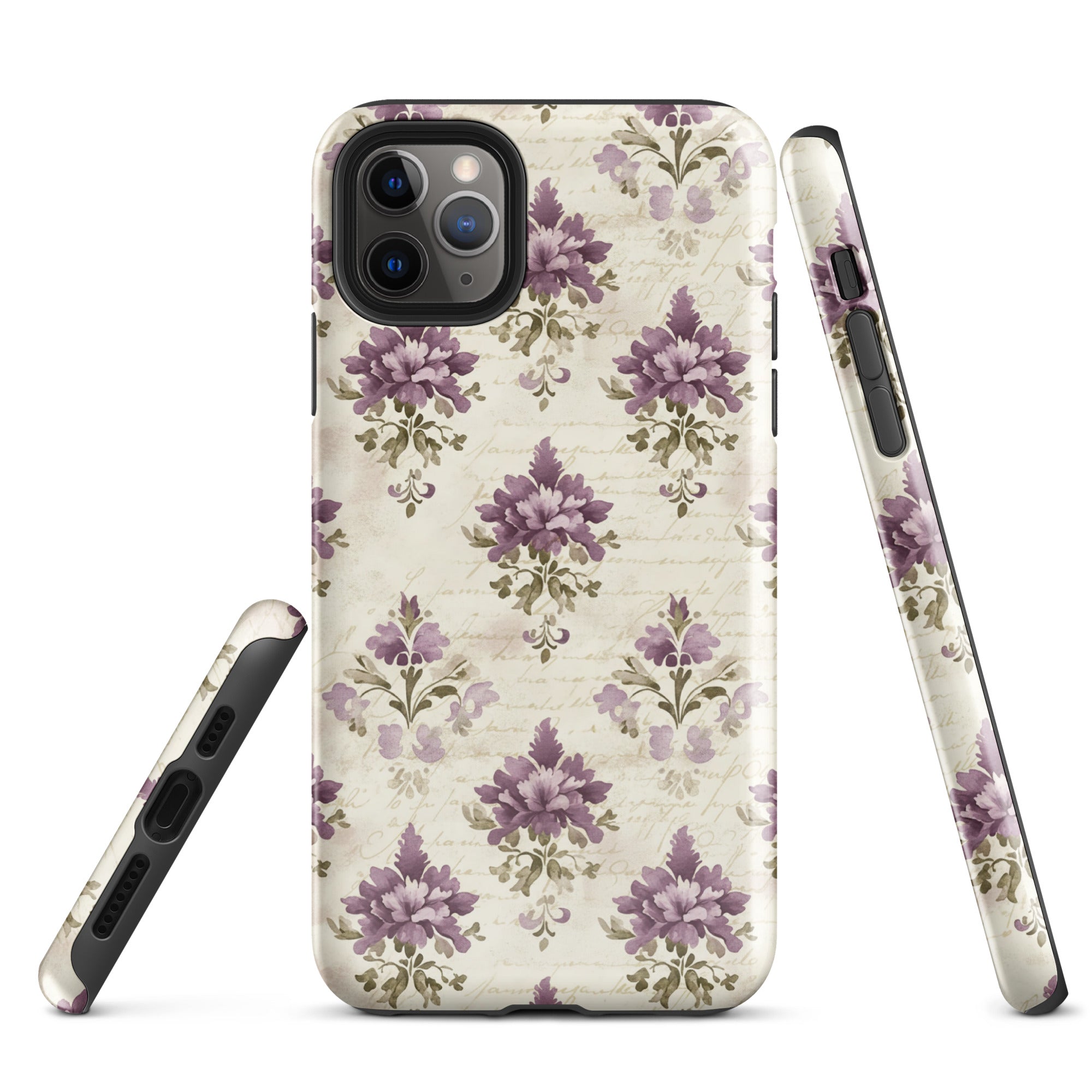 Vintage Floral Damask Tough Case for iPhone 11 Pro Max