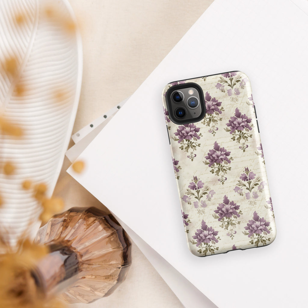 Vintage Floral Damask Tough Case for iPhone 11 Pro Max