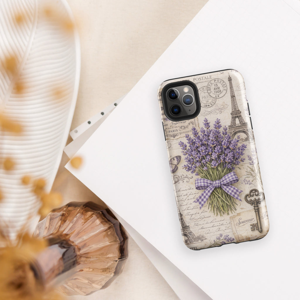 Vintage Paris Lavender Tough Case for iPhone 11 Pro Max