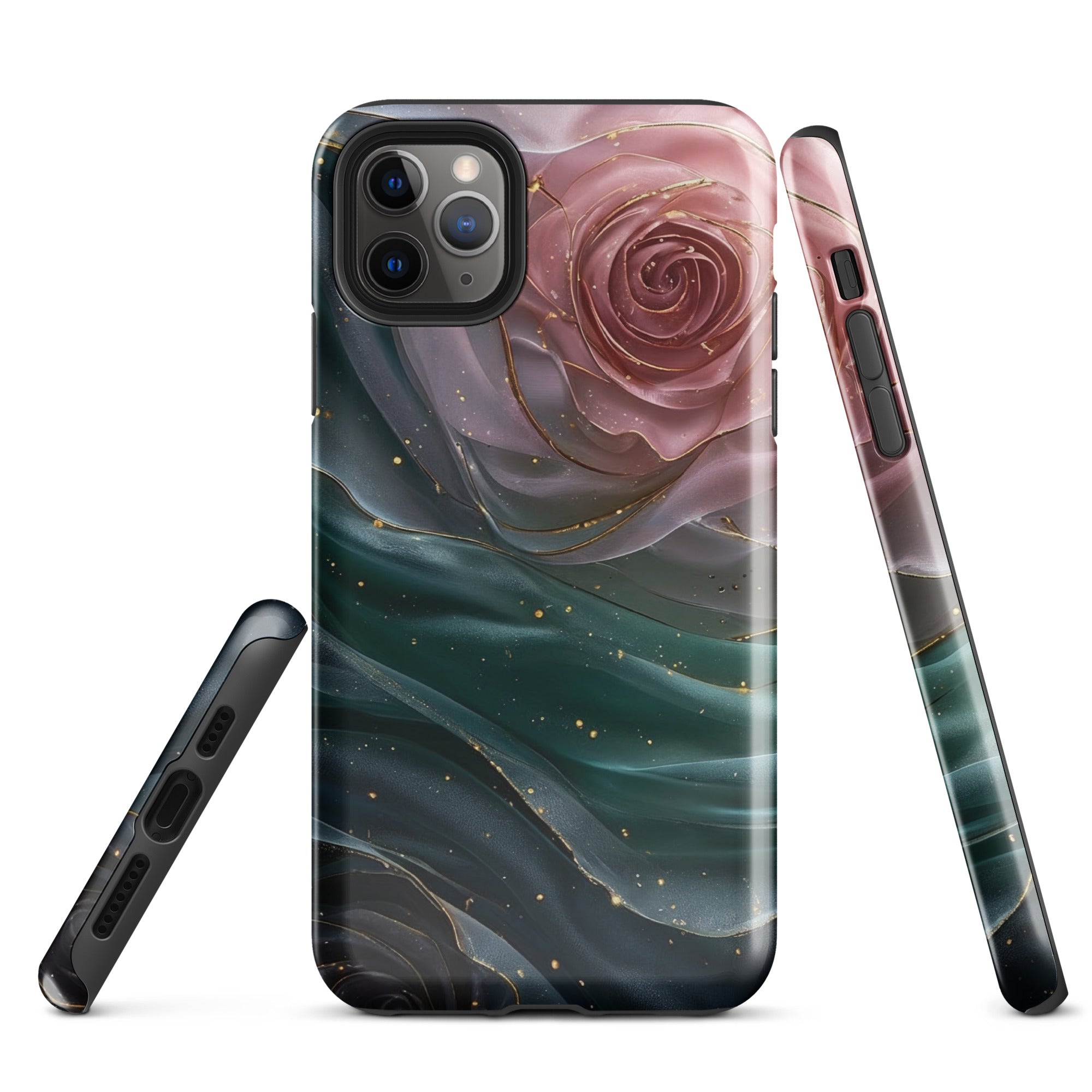 Elegant Rose Marble Tough Case for iPhone 11 Pro Max