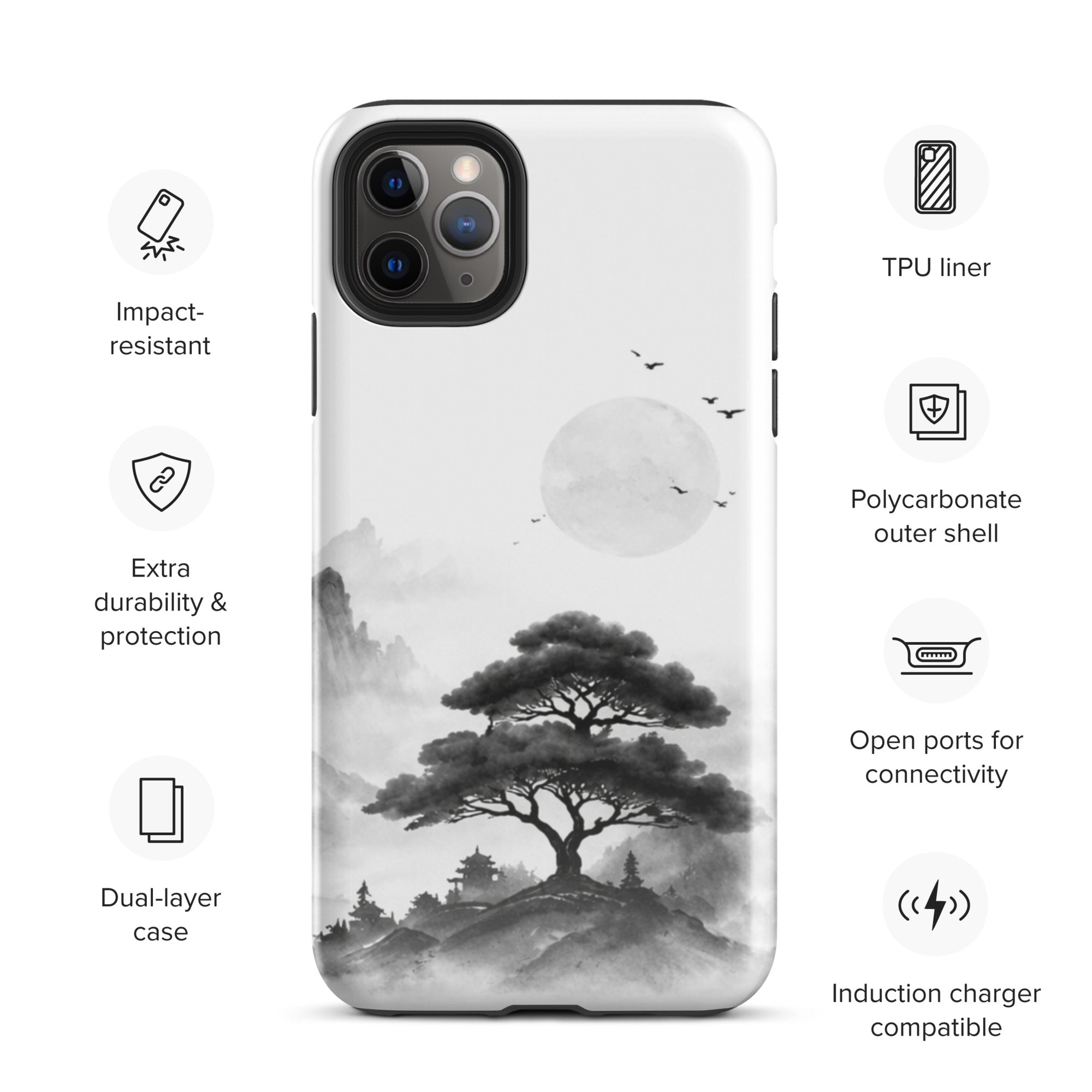 Silent Mountain Tough Case for iPhone 11 Pro Max