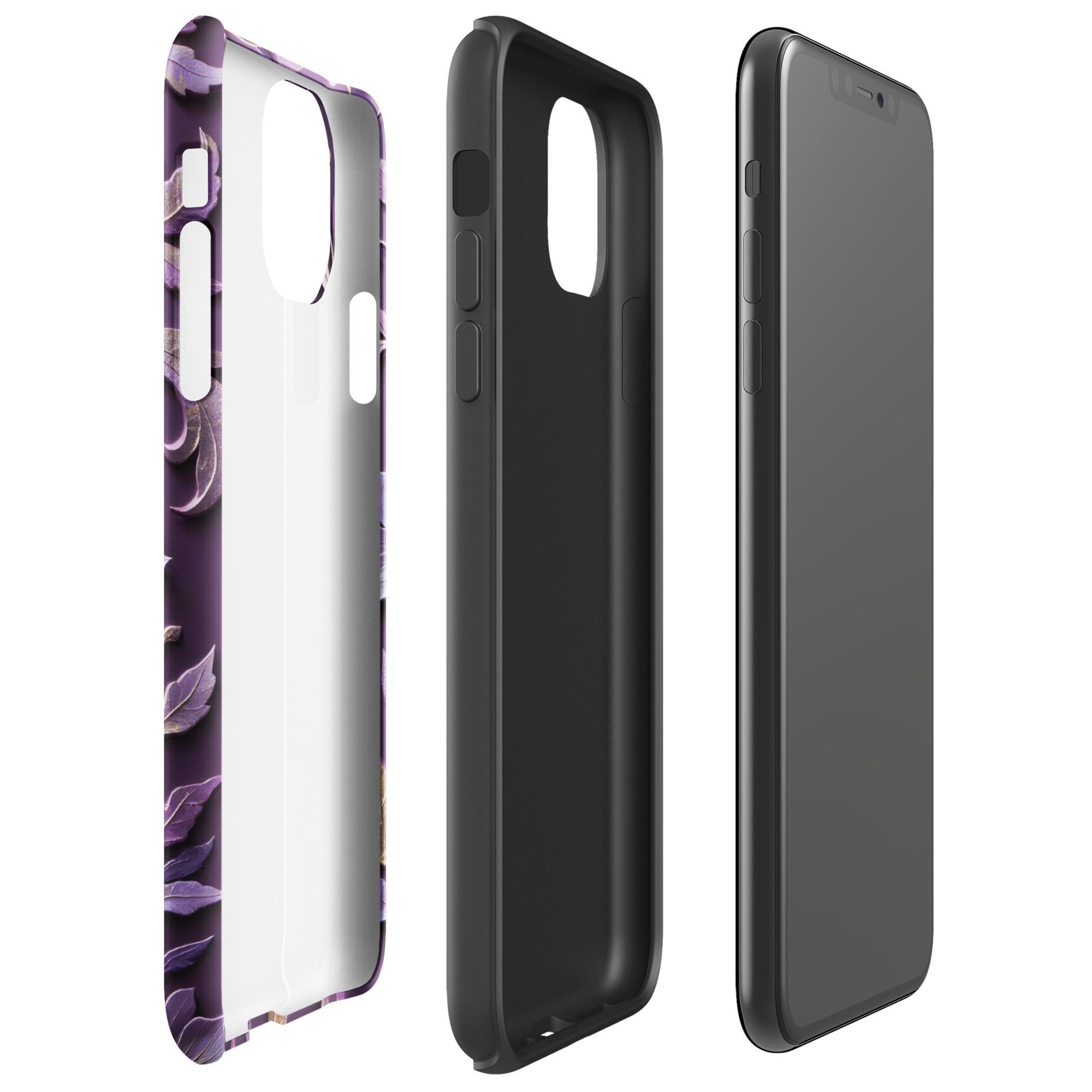 Royal Violet Filigree Tough Case for iPhone 17 Pro