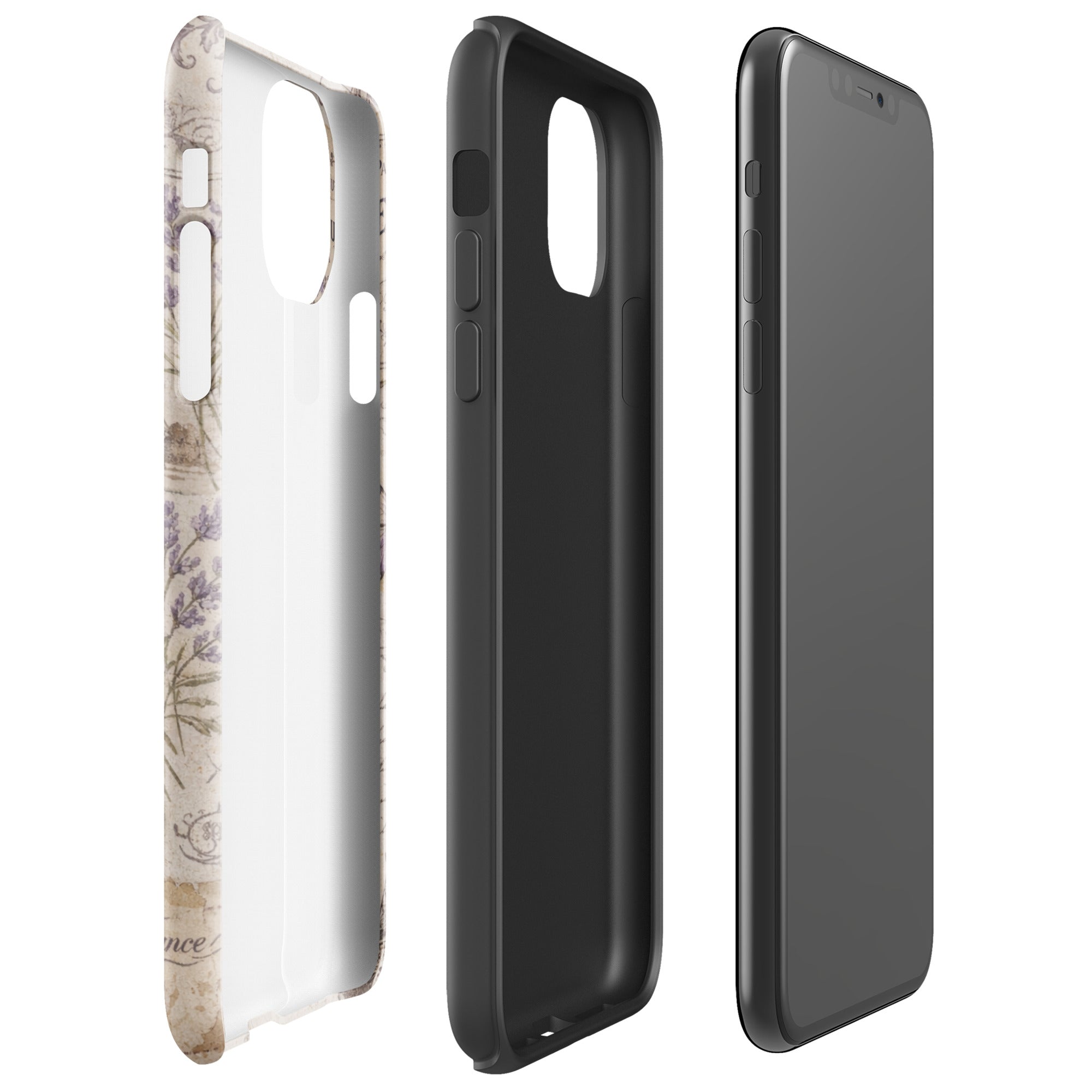 Vintage Paris Lavender Tough Case for iPhone 11 Pro Max