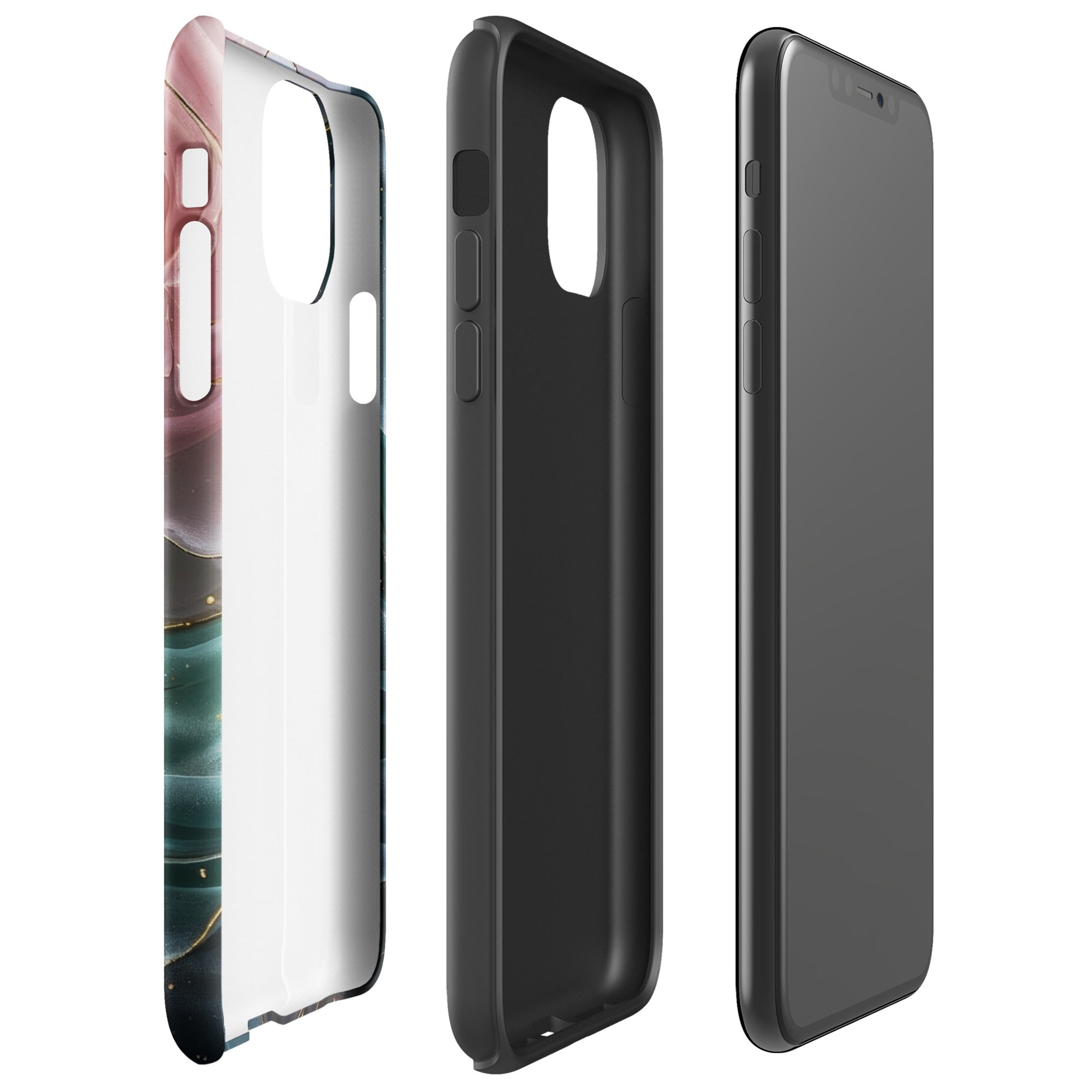Elegant Rose Marble Tough Case for iPhone 11 Pro Max