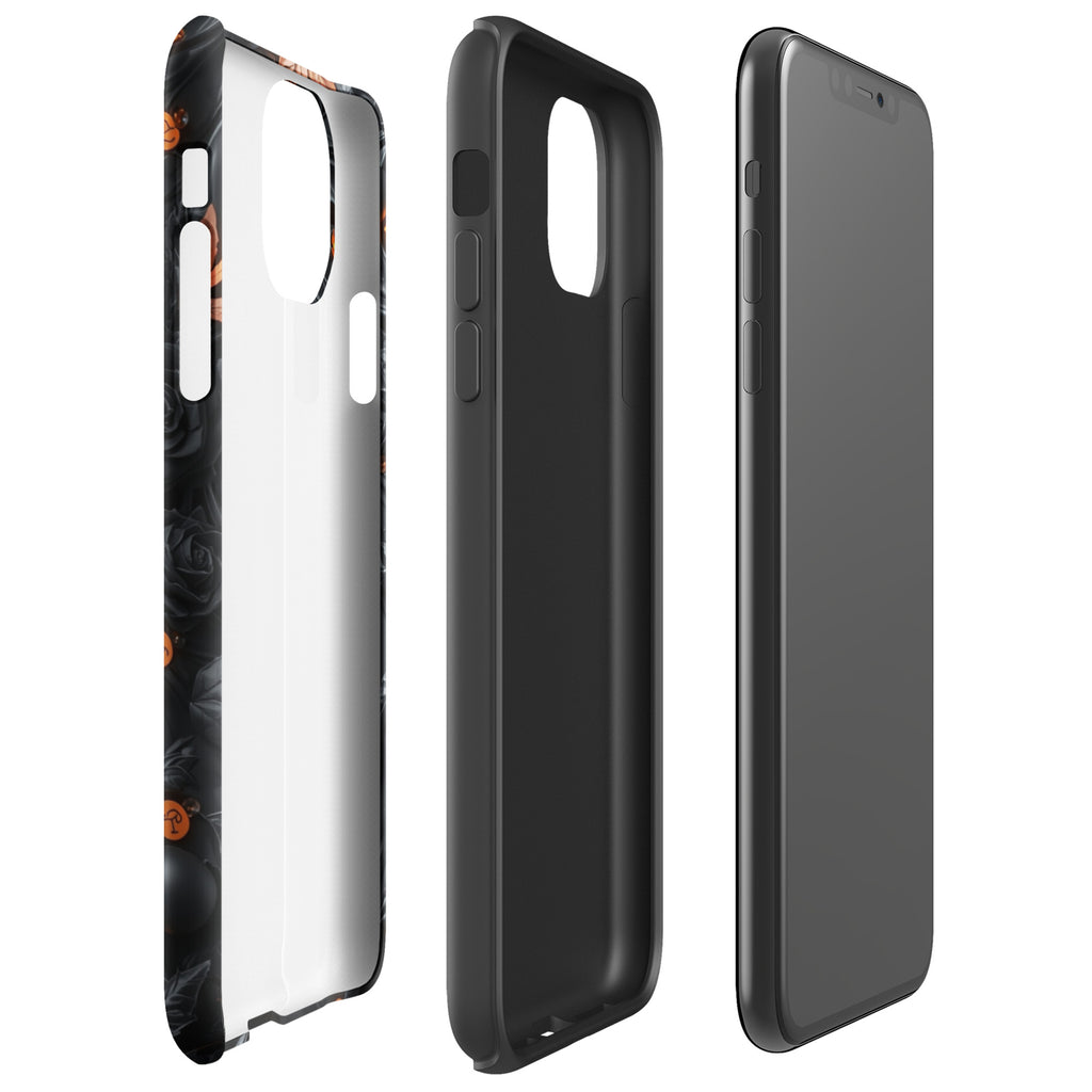Dark Floral Glow Tough Case for iPhone 11 Pro Max
