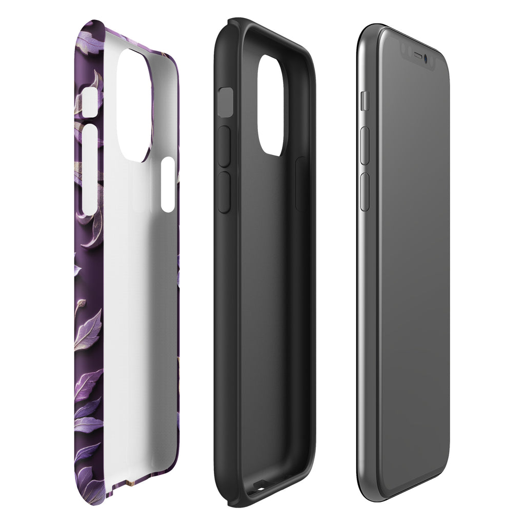Royal Violet Filigree Tough Case for iPhone 11 Pro