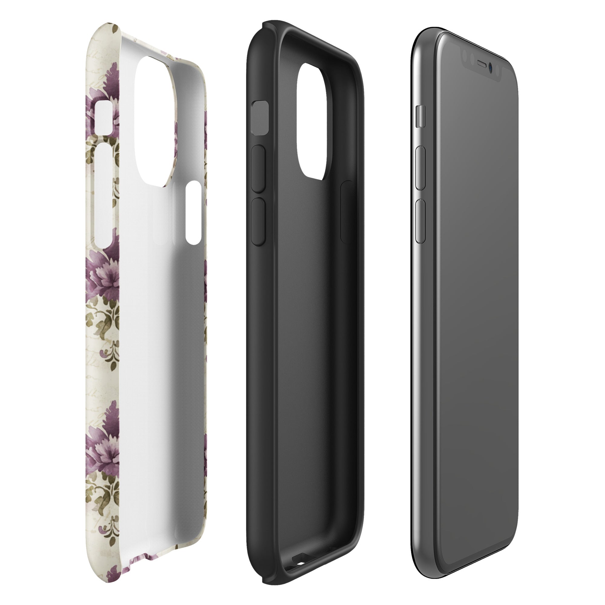 Vintage Floral Damask Tough Case for iPhone 11 Pro