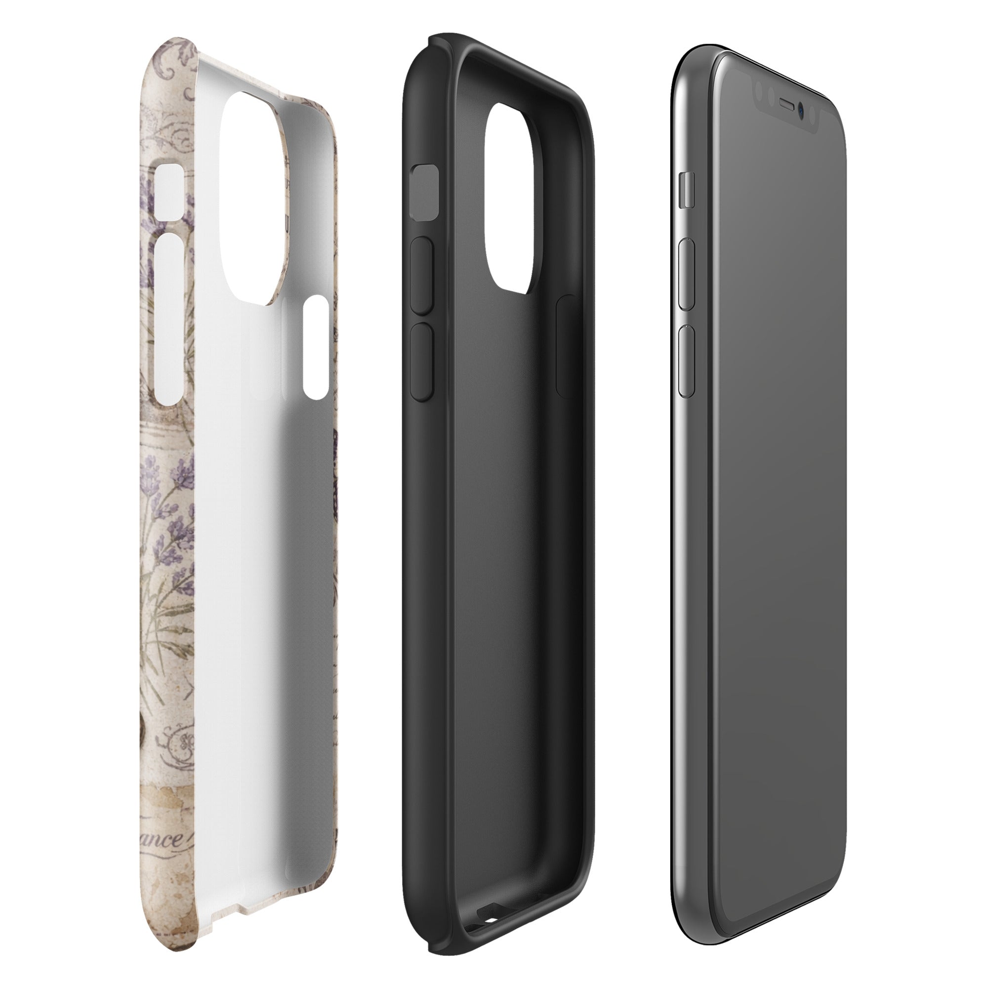Vintage Paris Lavender Tough Case for iPhone 11 Pro