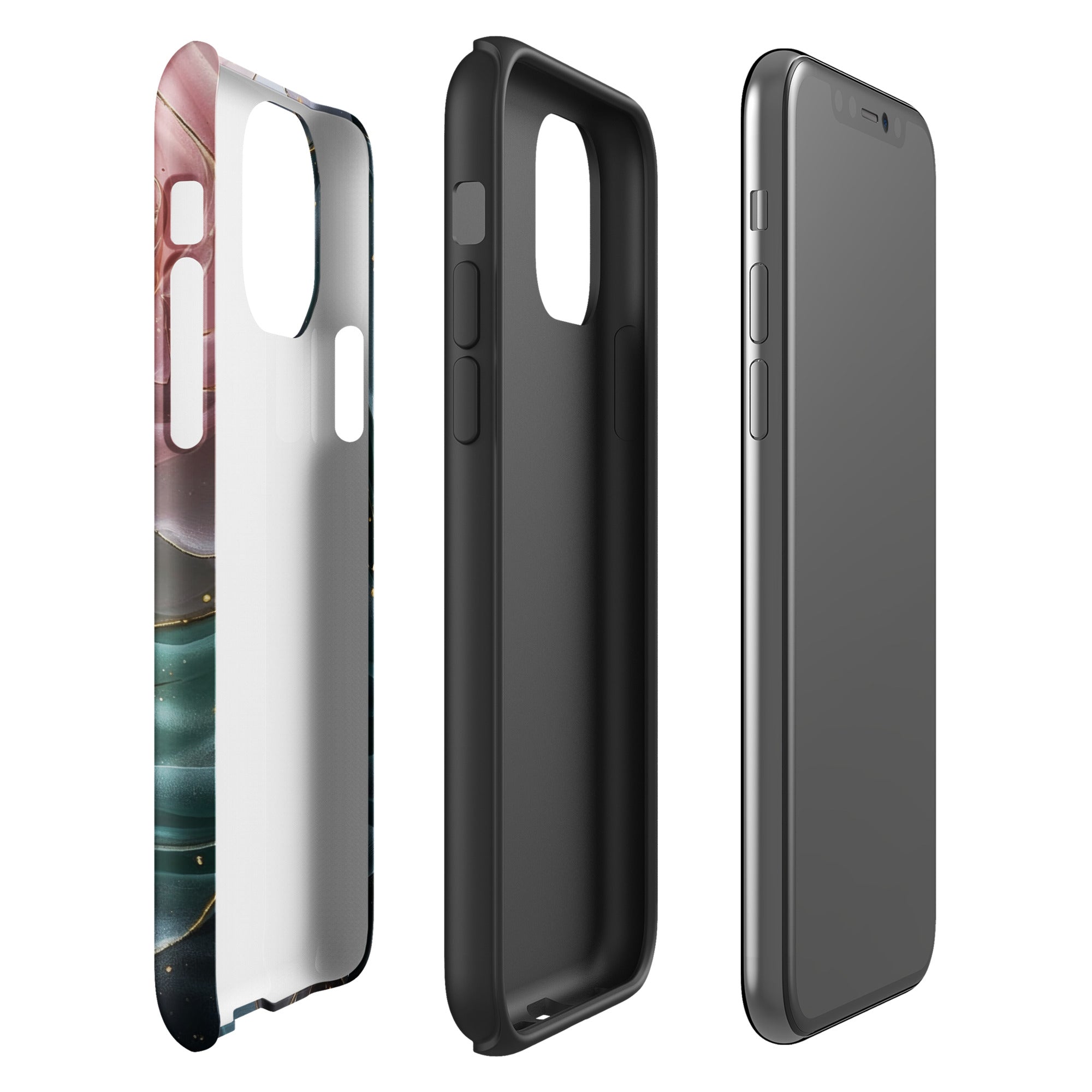 Elegant Rose Marble Tough Case for iPhone 11 Pro