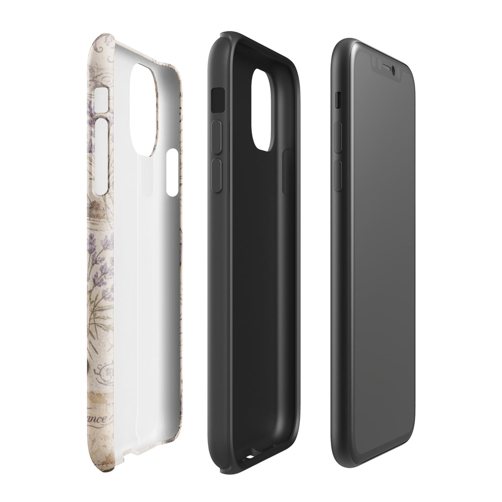 Vintage Paris Lavender Tough Case for iPhone 11