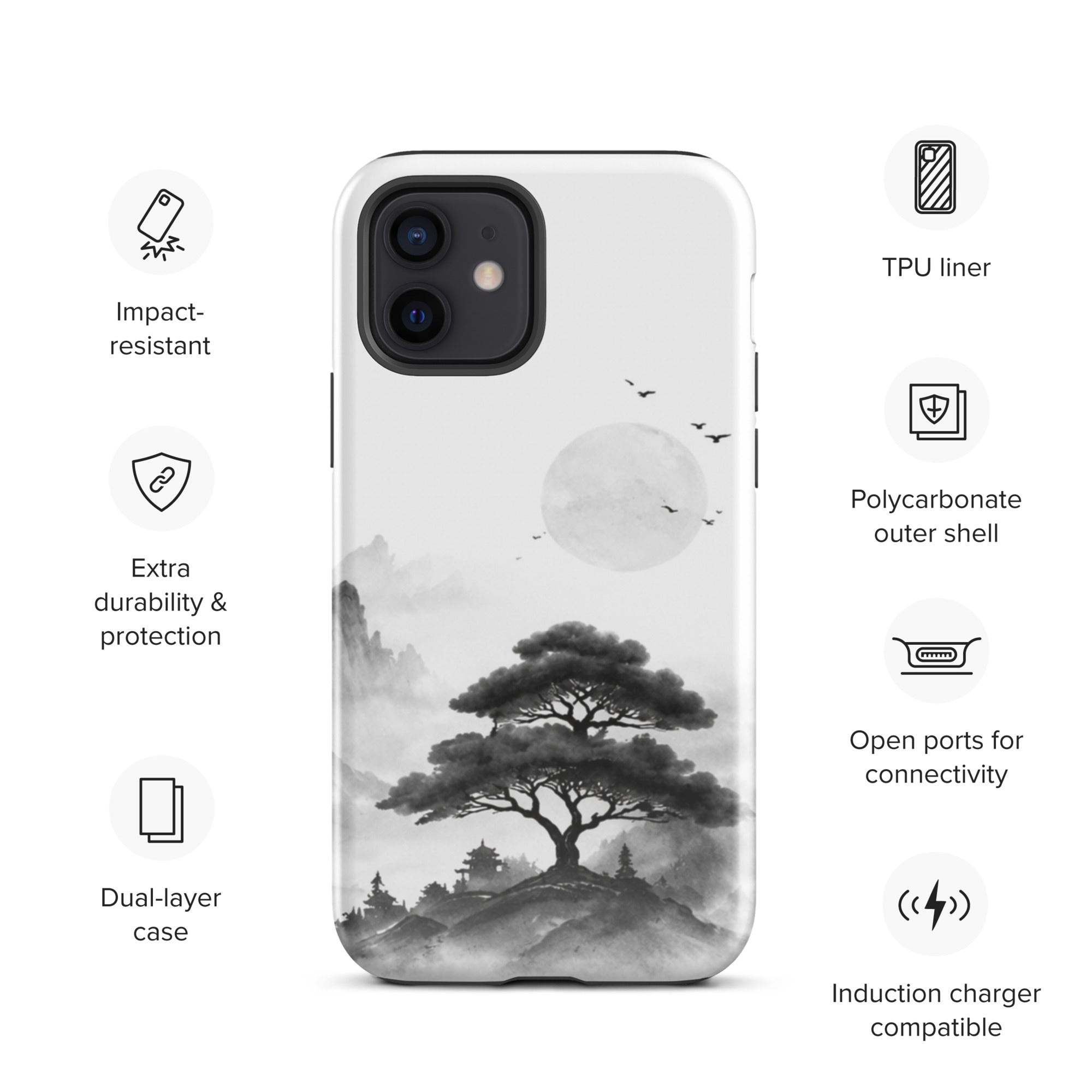 Silent Mountain Tough Case for iPhone 12