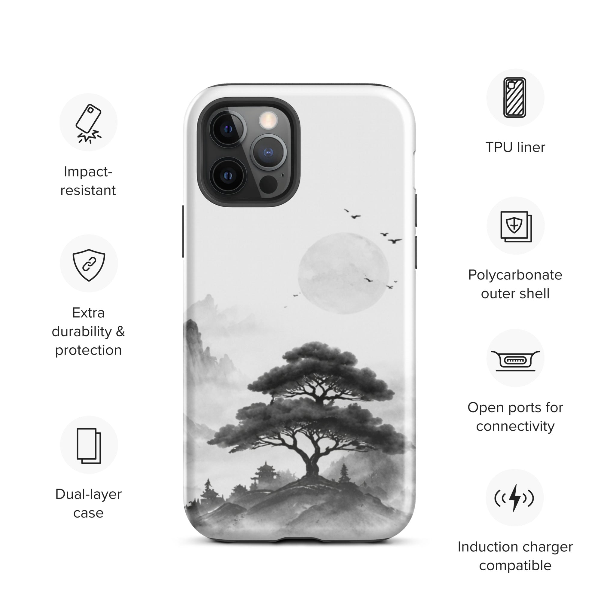 Silent Mountain Tough Case for iPhone 12 Pro