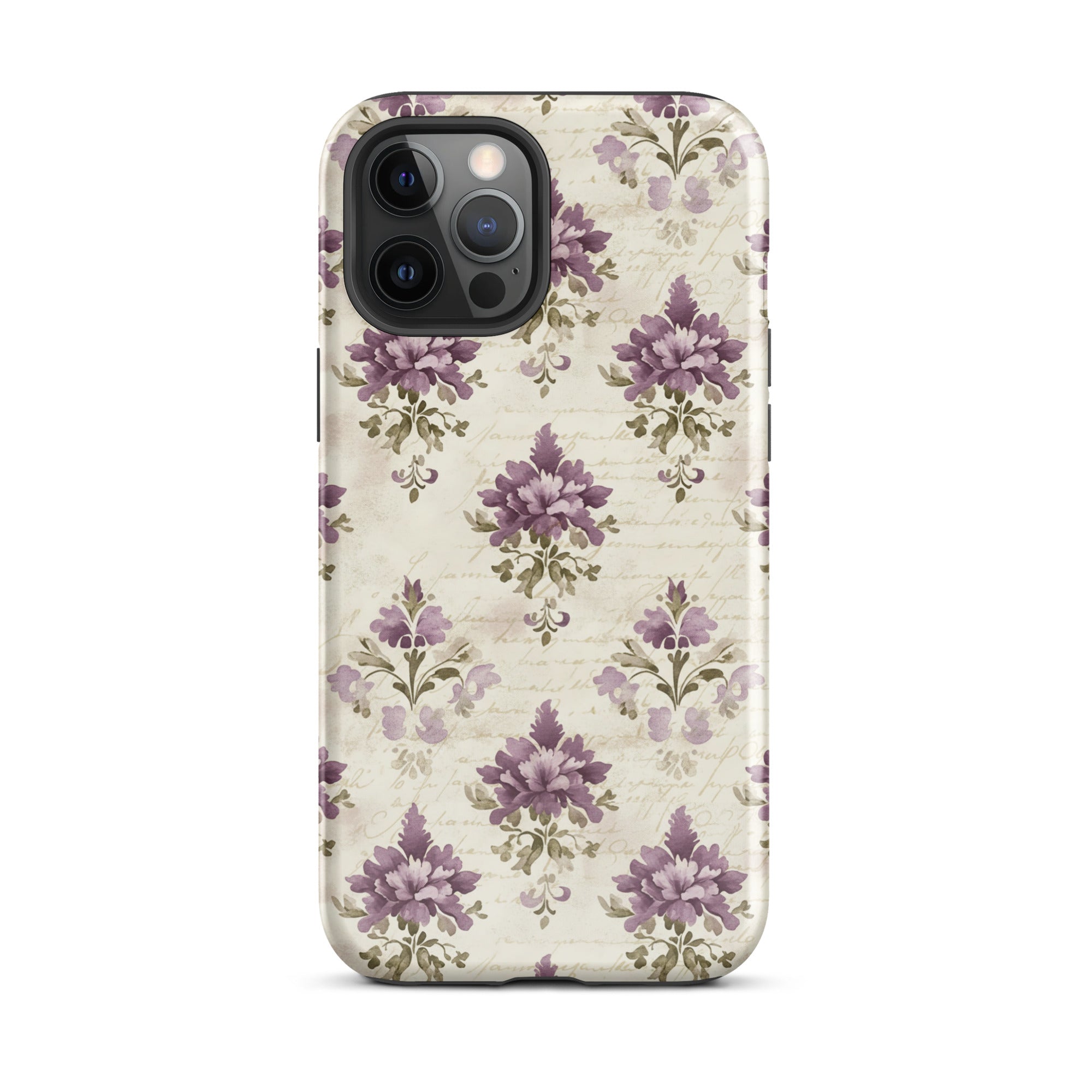 Vintage Floral Damask Tough Case for iPhone 12 Pro Max