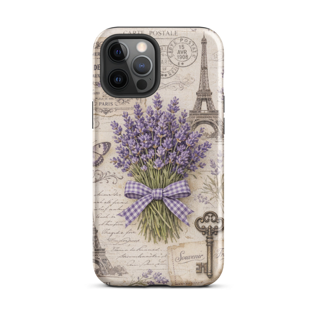 Vintage Paris Lavender Tough Case for iPhone 12 Pro Max