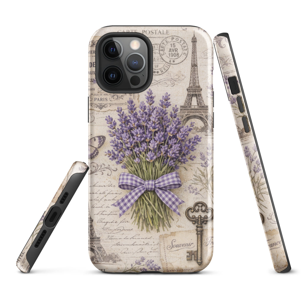 Vintage Paris Lavender Tough Case for iPhone 12 Pro Max