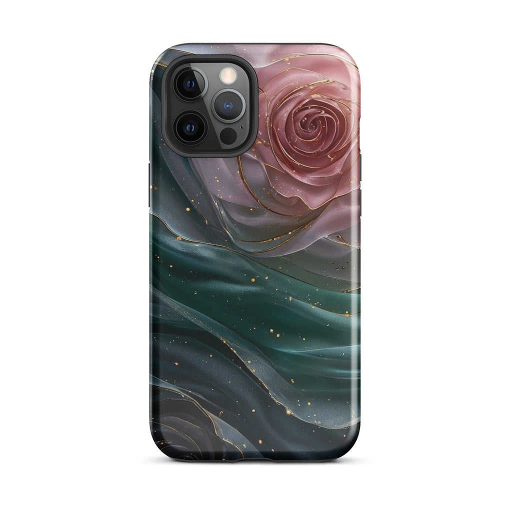 Elegant Rose Marble Tough Case for iPhone 12 Pro Max