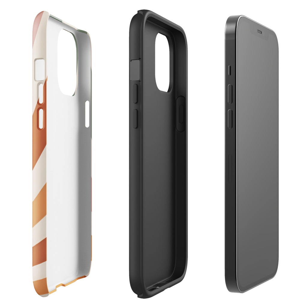 Retro Sunrise Tough Case for iPhone 12 Pro Max
