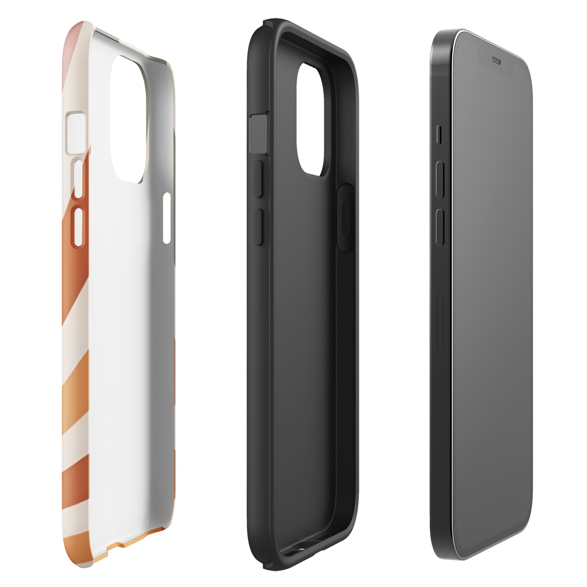 Retro Sunrise Tough Case for iPhone 12 Pro Max