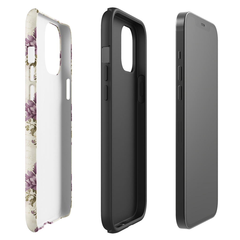 Vintage Floral Damask Tough Case for iPhone 12 Pro Max