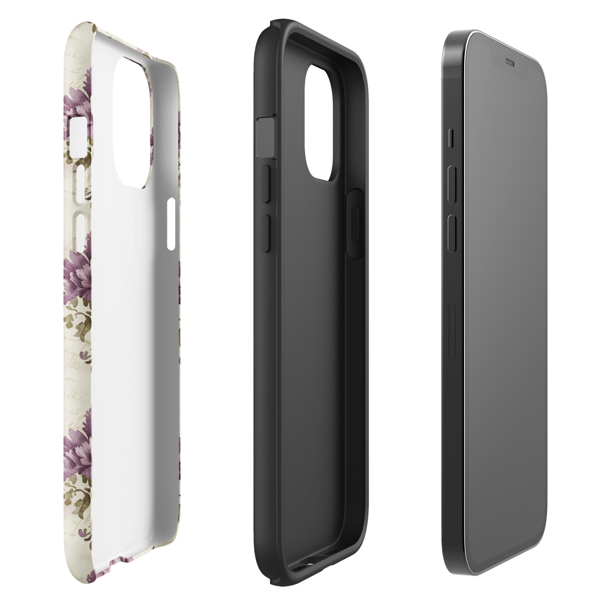Vintage Floral Damask Tough Case for iPhone 12 Pro Max
