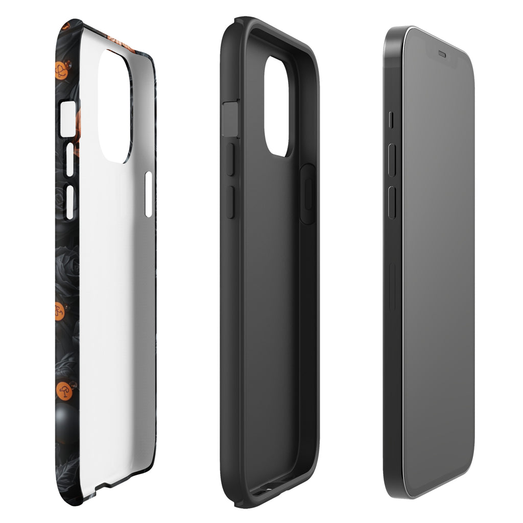 Dark Floral Glow Tough Case for iPhone 12 Pro Max