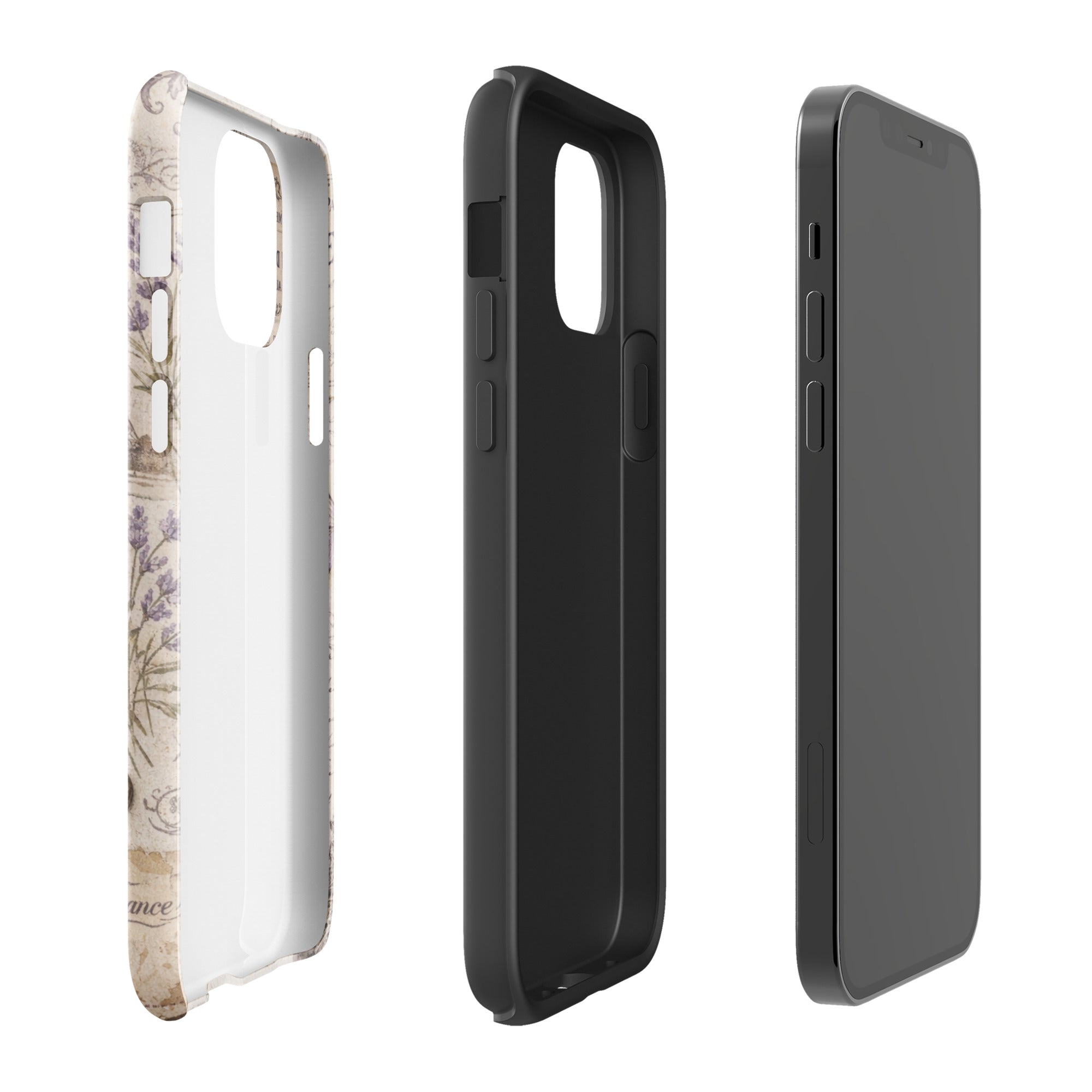 Vintage Paris Lavender Tough Case for iPhone 12 Pro