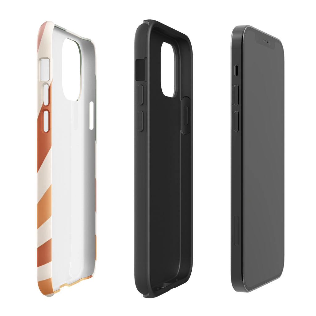 Retro Sunrise Tough Case for iPhone 12