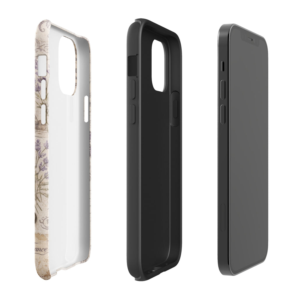 Vintage Paris Lavender Tough Case for iPhone 12
