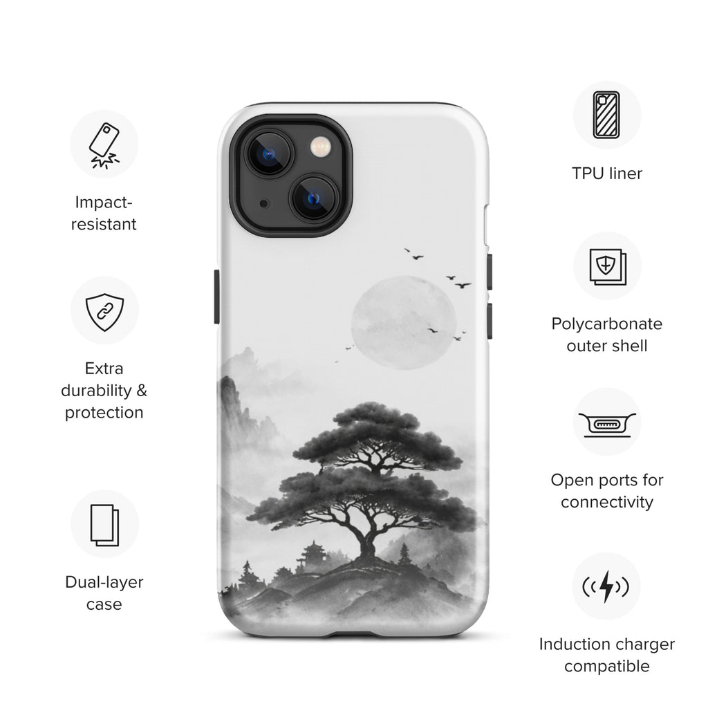 Silent Mountain Tough Case for iPhone 13