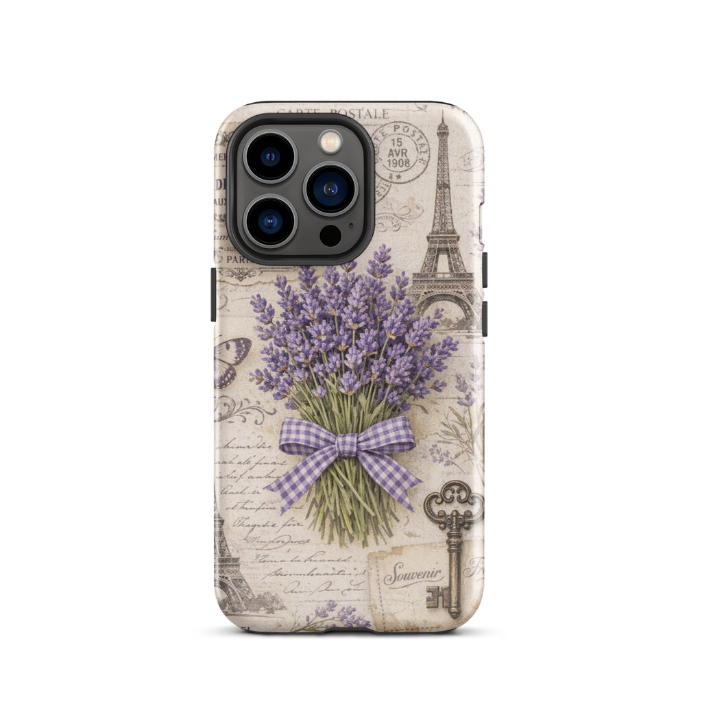 Vintage Paris Lavender Tough Case for iPhone 13 Pro