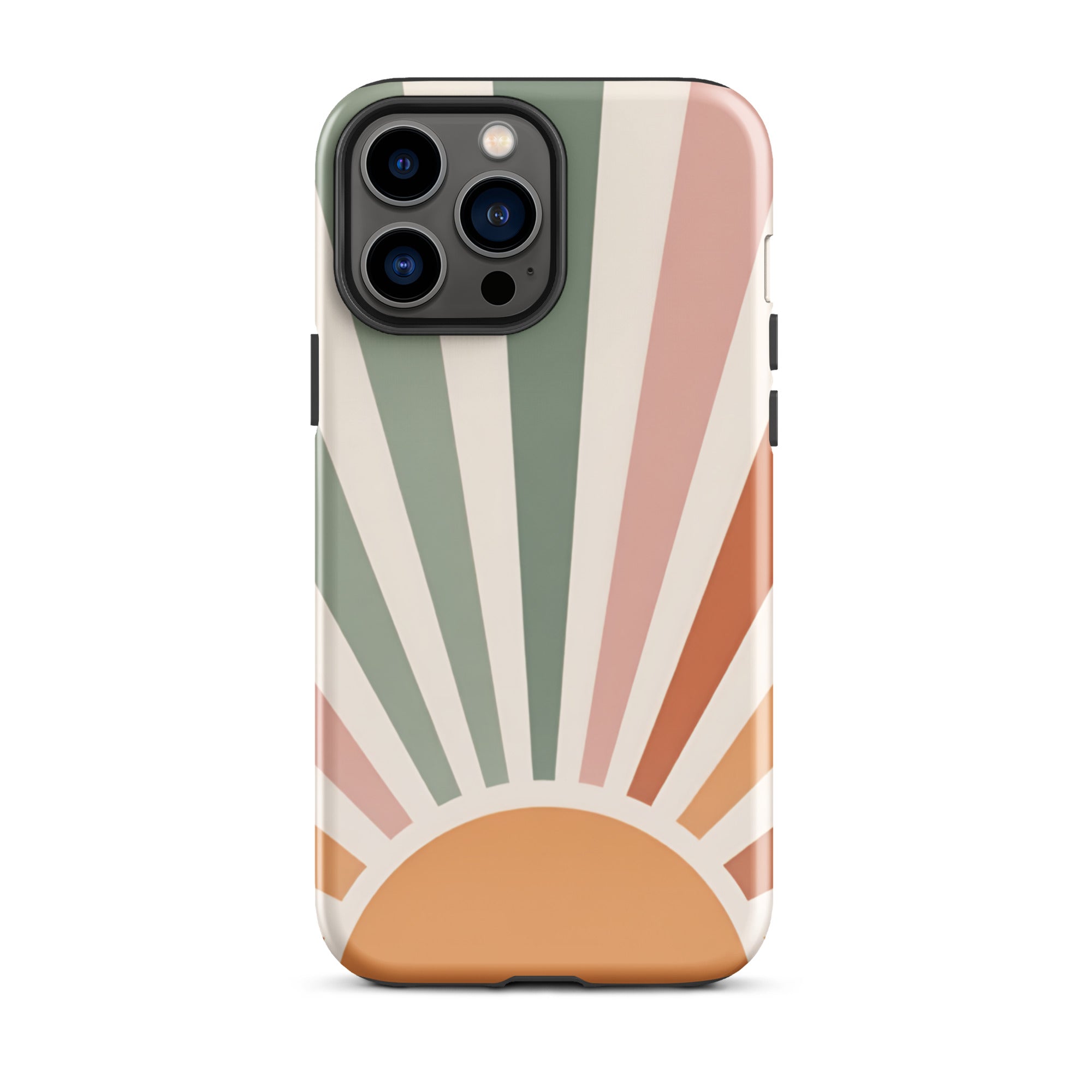 Retro Sunrise Tough Case for iPhone 13 Pro Max