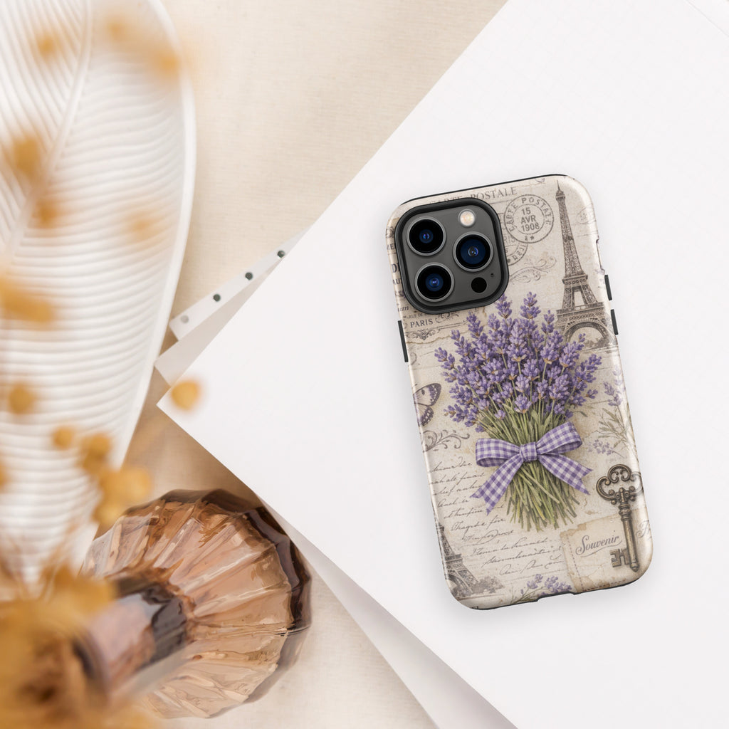 Vintage Paris Lavender Tough Case for iPhone 13 Pro Max