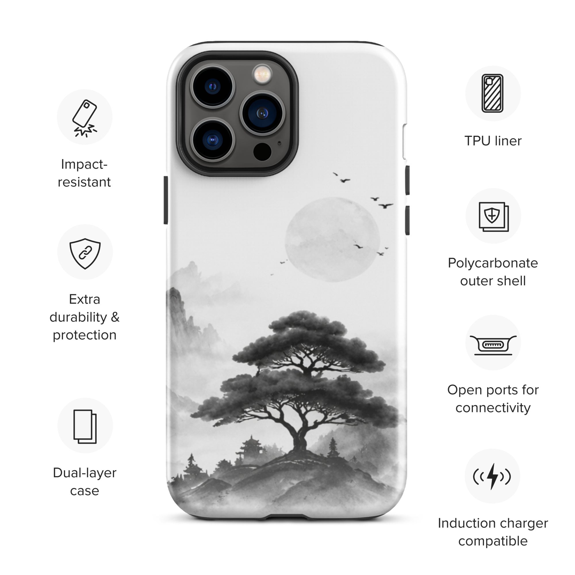 Silent Mountain Tough Case for iPhone 13 Pro Max